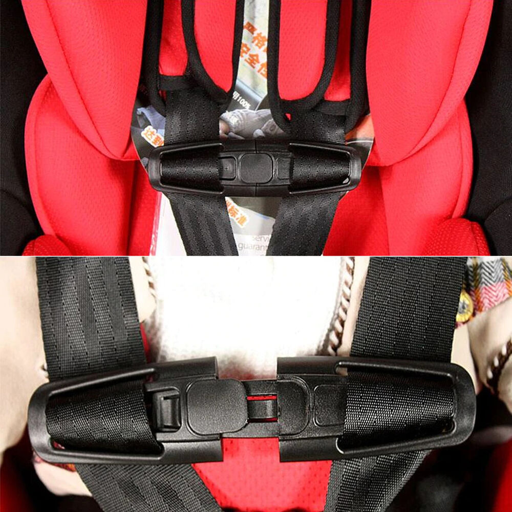 Clip Hebilla Ajustador De Cinturon Silla Auto Seguridad Bebe image number 4.0