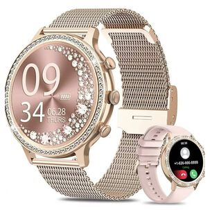 Reloj Inteligente Mujer Elegante Smartwatch Bluetooth Call