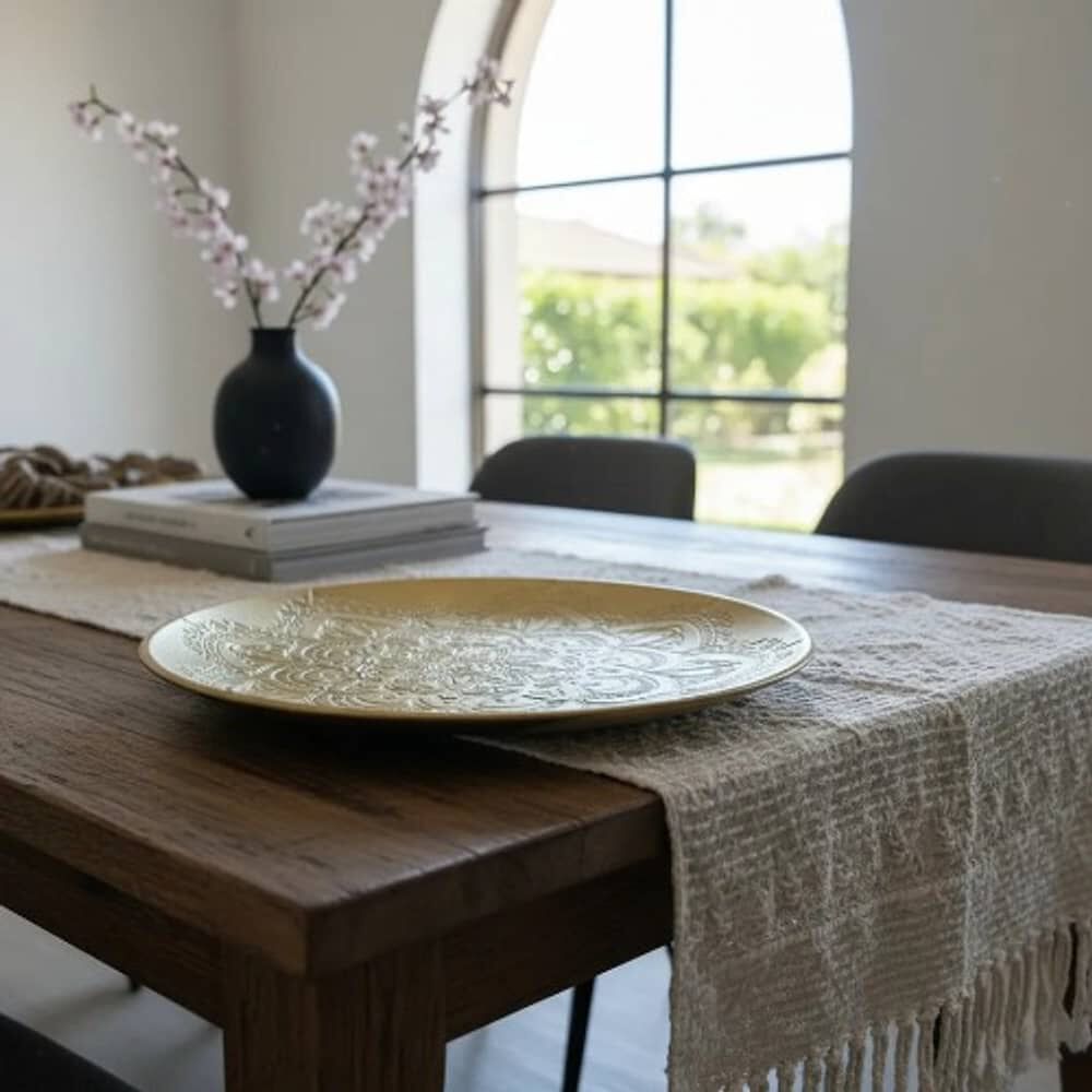 Set De 2 Platos Decorativos - Dise&ntilde;o M&aacute;ndala image number 4.0