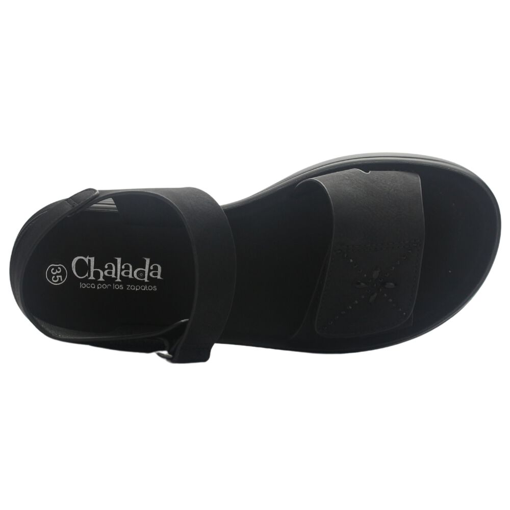 Sandalia Mujer Casual Negro Chalada Bless-1 image number 4.0