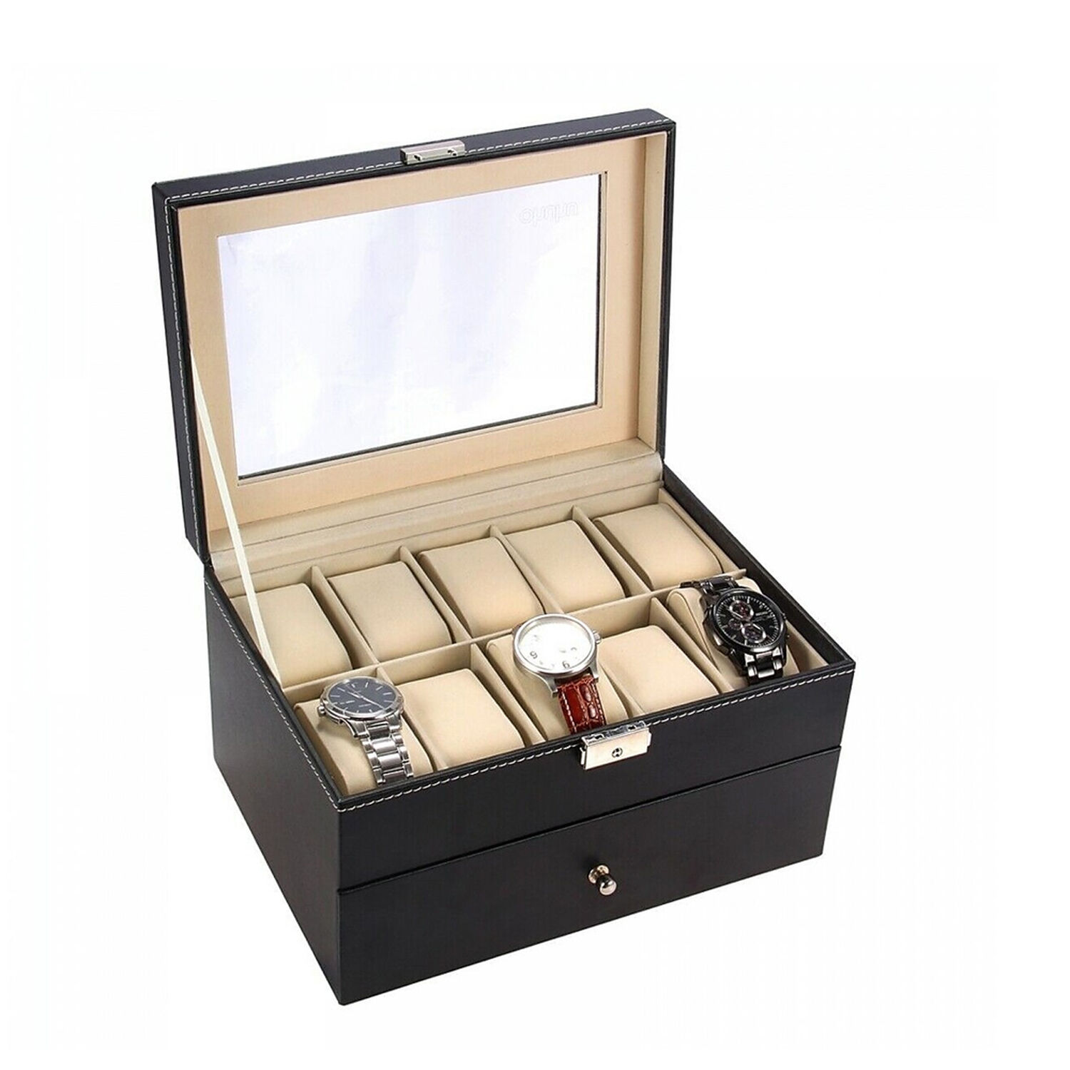 Caja Estuche Organizador De 20 Relojes De Lujo image number 2.0