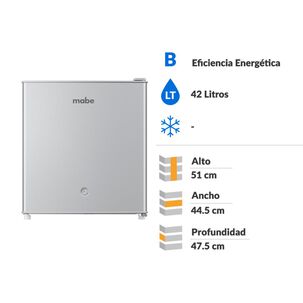 Frigobar Mabe Rmf02lrx1 / 42 Litros / B