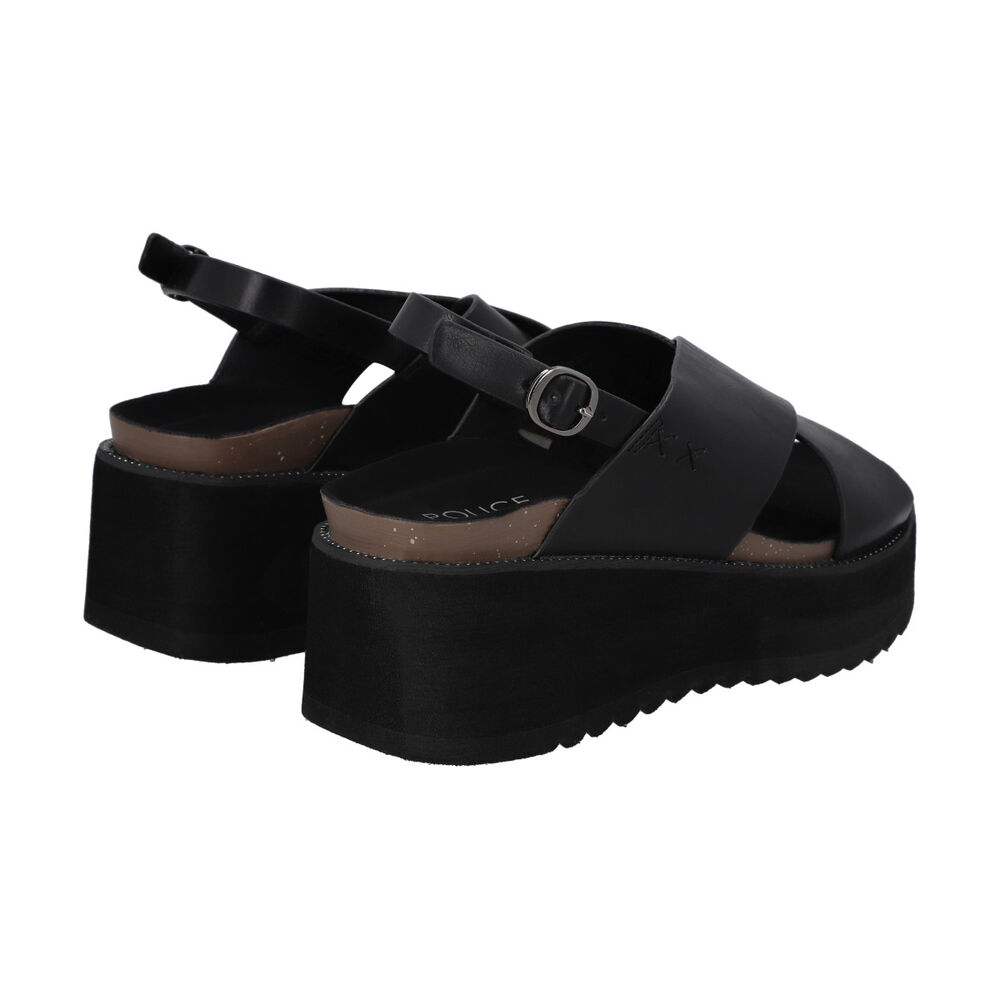 Sandalia Mujer Negro Polly Police image number 3.0
