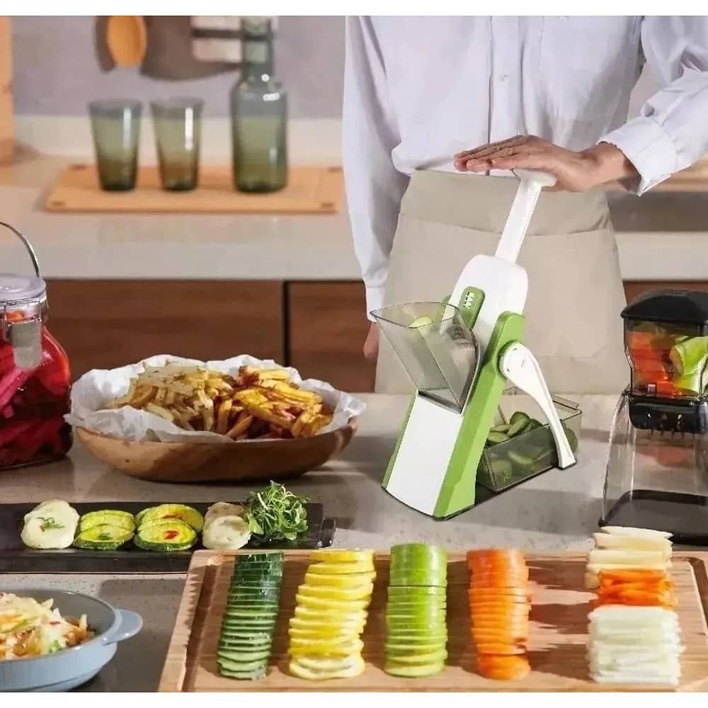 Picador De Papas Frutas Verduras Multifuncional Mandolina image number 3.0