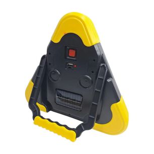 Linterna Foco De Emergencia Triangular Led Solar Auto Ruta