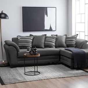 Sofá Seccional Derecho Living Factory Mustang / 4 Cuerpos