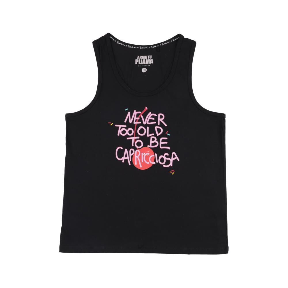 Pijama Polera Mujer Freedom image number 0.0