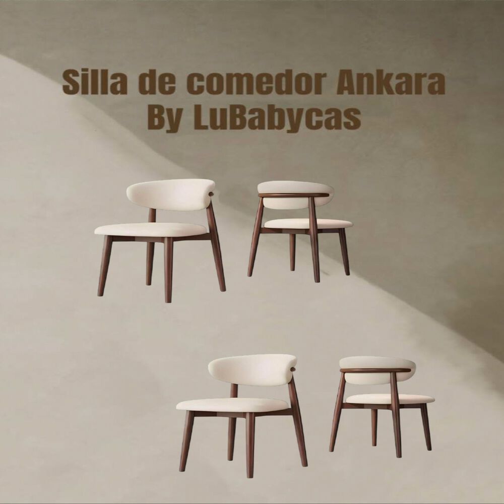 Pack 4 Sillas De Comedor Madera Caf&eacute; Ankara image number 9.0
