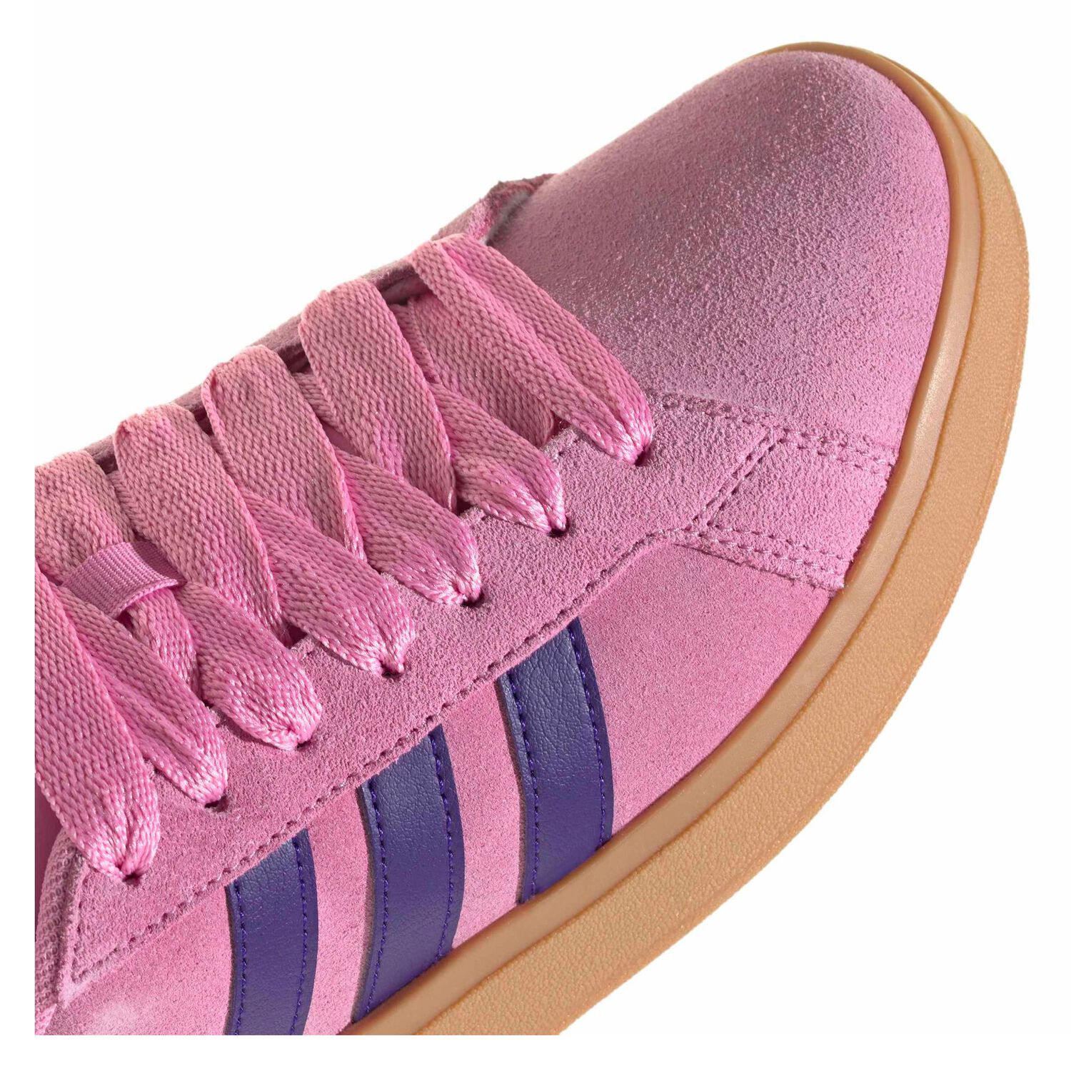 Zapatilla Urbana Mujer Adidas Grand Court Base 00s Rosado image number 17.0
