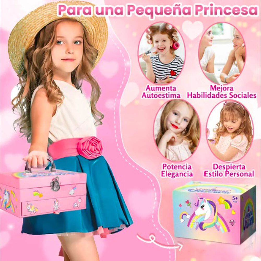 Cosm&eacute;tico Para Ni&ntilde;os Set image number 4.0