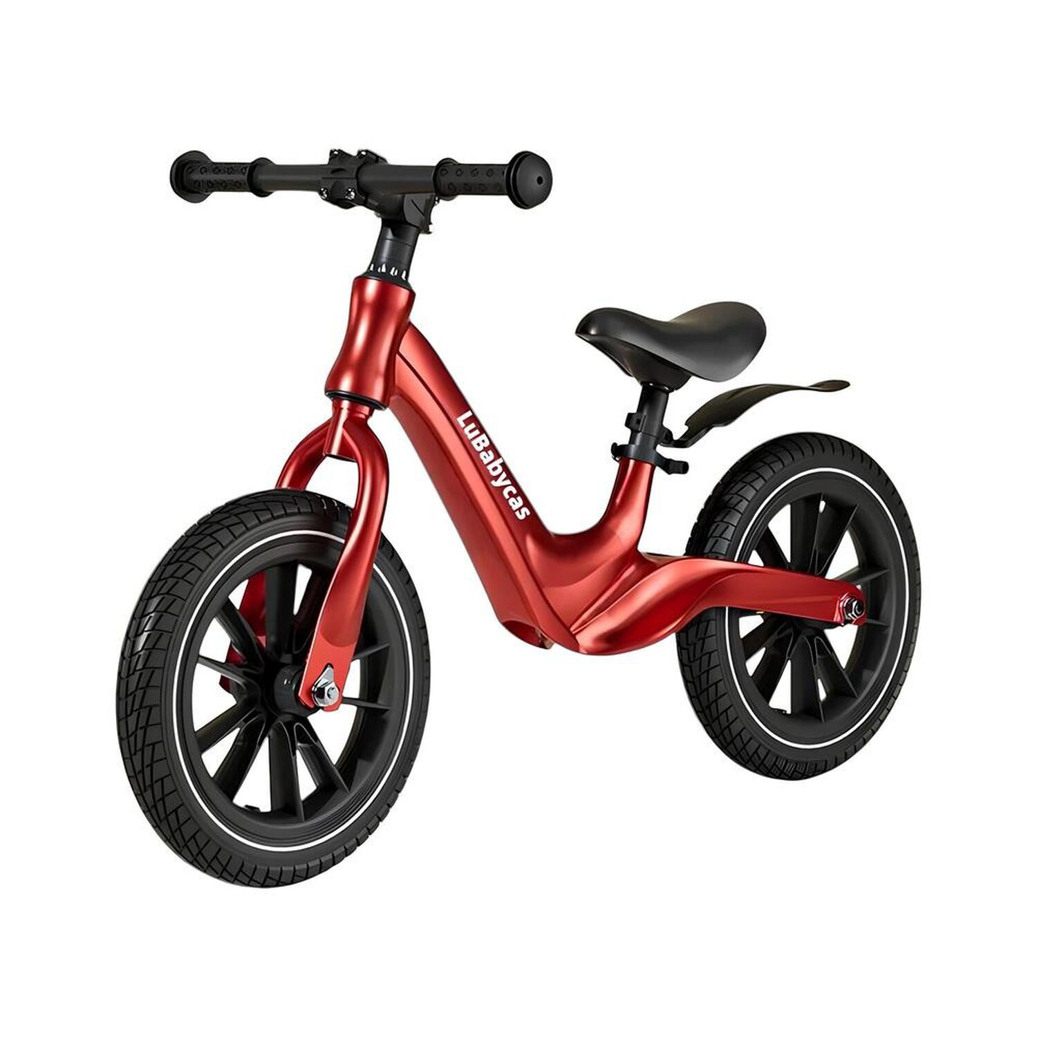 Bicicleta De Equilibrio Aro 14 3-8 A&ntilde;os Roja Lubabycas image number 8.0