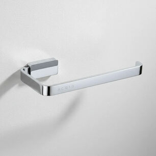 Toallero Colgador Porta Toalla Gancho Aggio Ottone Cromo Color Cromo