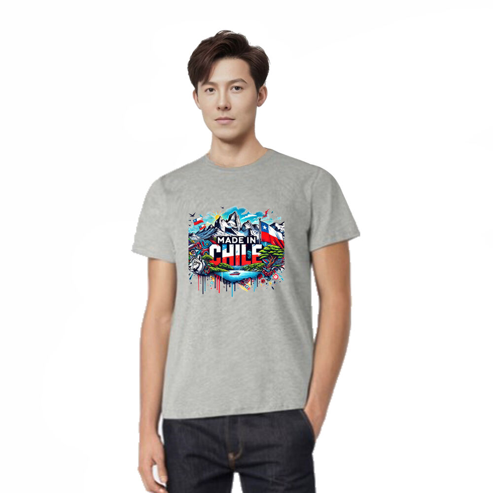 Polera Floki Diseño Paisaje De Chile image number 0.0