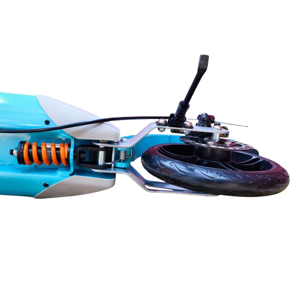 Scooter Monopatín Niños Adultos Con Freno Disco Celeste image number 7.0