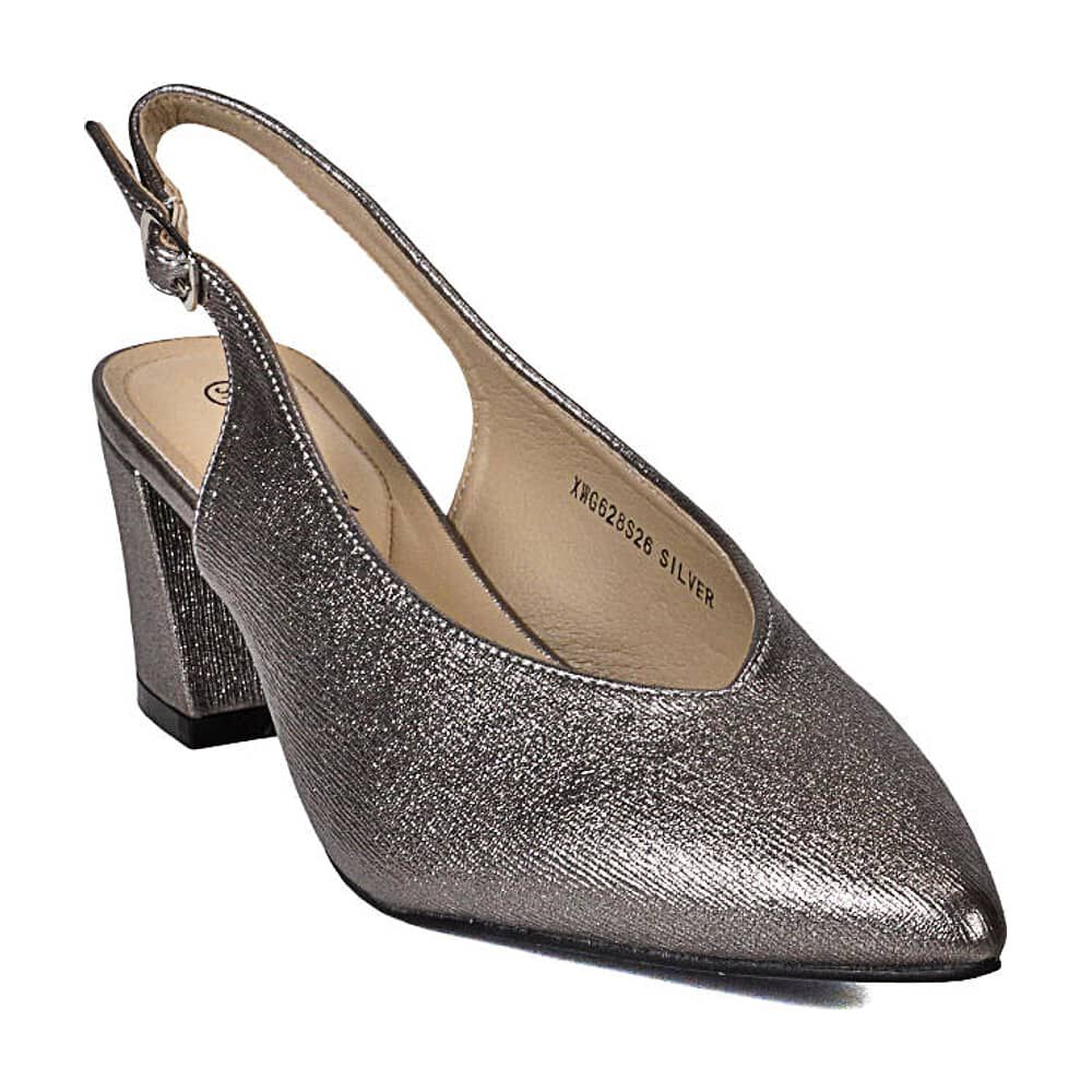 Zapato Yvonne Plateado image number 3.0