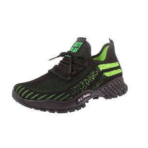 Zapatilla Outdoor Negro/verde Art. 82109a20813blackgreen