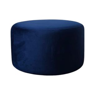 Pouf Grande Felpa Azul Marino