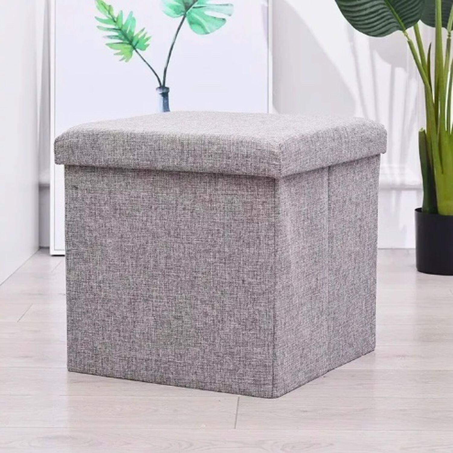 Puff Silla Cubo Organizador Plegable image number 4.0