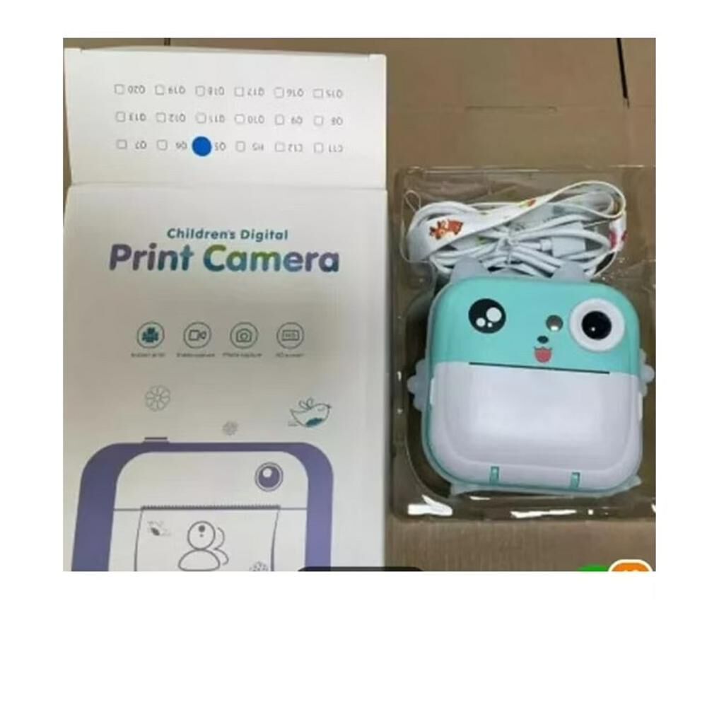 Cámara Instantánea Niños Con Impresora Integrada image number 4.0