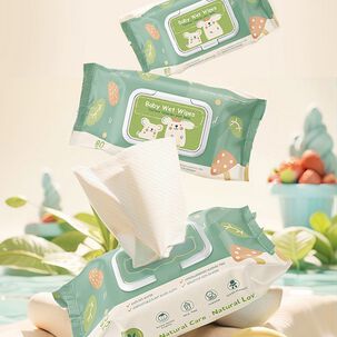 Toallitas Húmedas Con Tapa Pack 2x80 Unidades Lubabycas