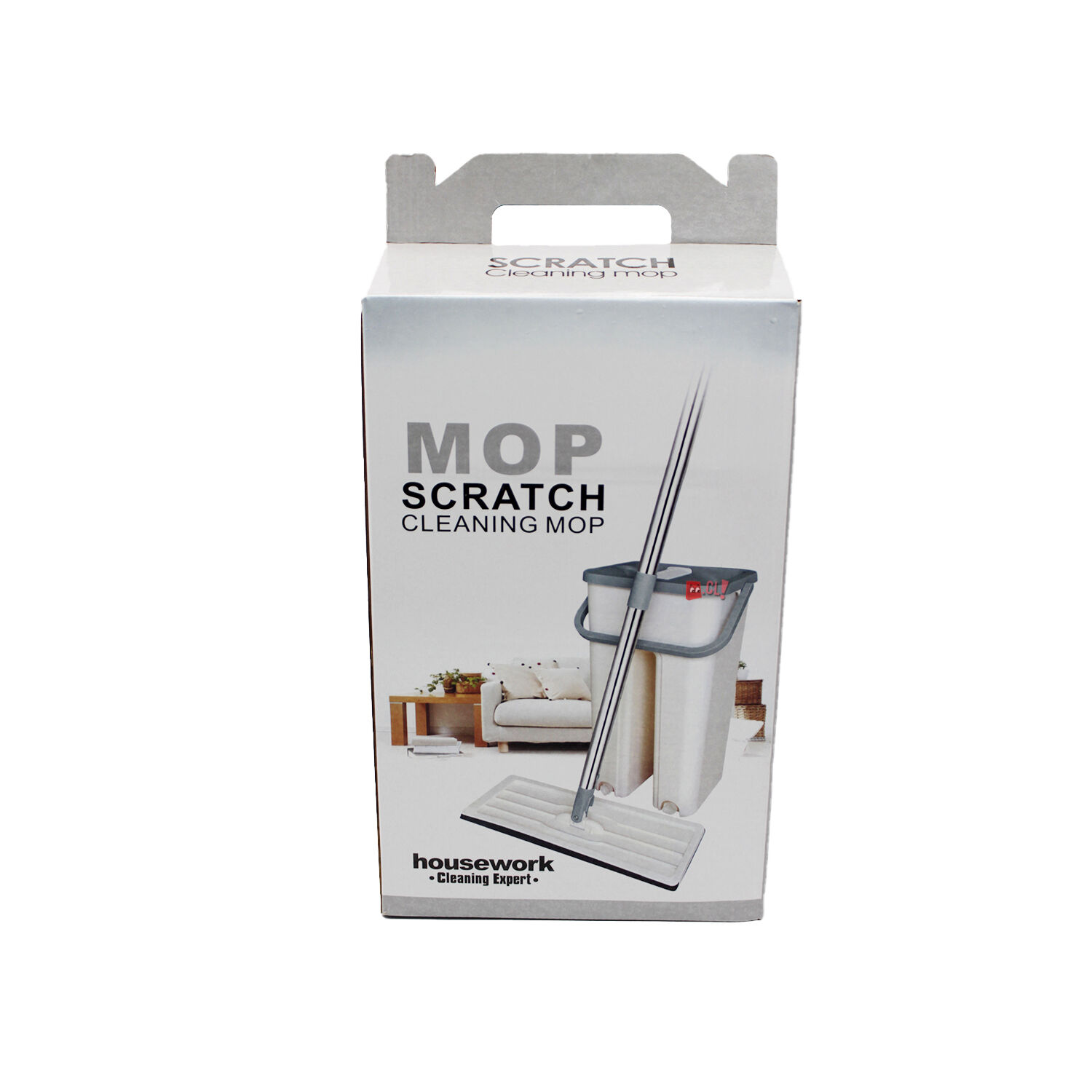 Trapeador Mopa Plana Con Balde Escurridor - Ps image number 2.0