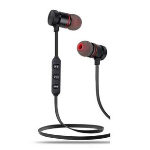Aud&iacute;fonos Bluetooth Auriculares Magneticos Inalambricos Con Microfono Manos Libres Recargables Usb
