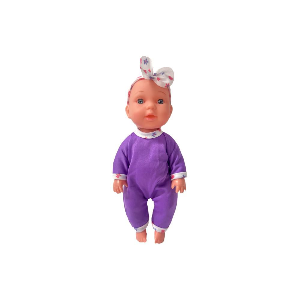 Muñeca Babydoll Bostecitos Abc 10" Hora De Comer image number 5.0