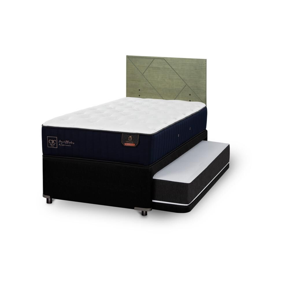 Cama Nido Cic Divan / 1.5 Plazas / Base Funcional + Respaldo image number 4.0