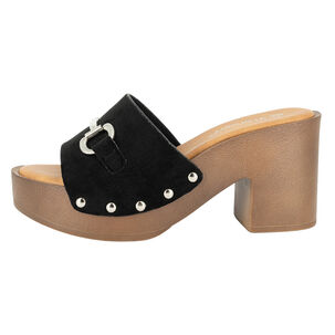 Sandalia Plataforma Rock Negro Alquimia