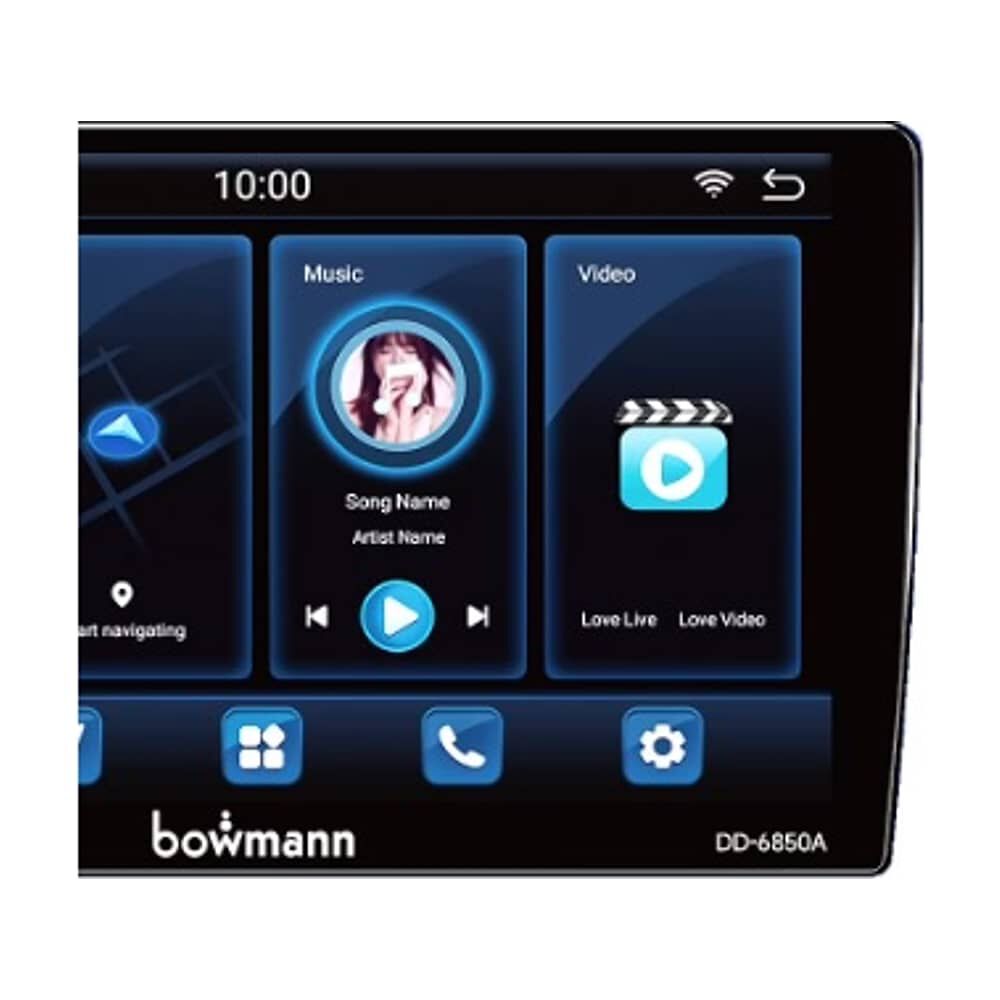 Radio De Auto Bowmann 2 Din Android 9" Hd Wifi Gps Dd-6850a image number 1.0
