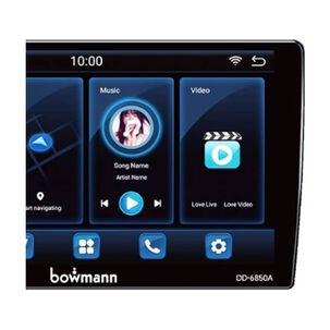 Radio De Auto Bowmann 2 Din Android 9" Hd Wifi Gps Dd-6850a