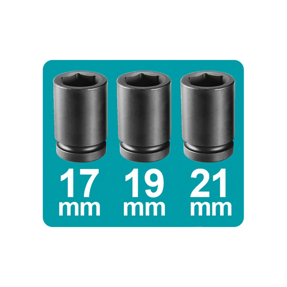 Llave Impacto Brushless 1/2" 400 Nm Con 2 Baterías 2ah, 20v Y Cargador Total image number 2.0