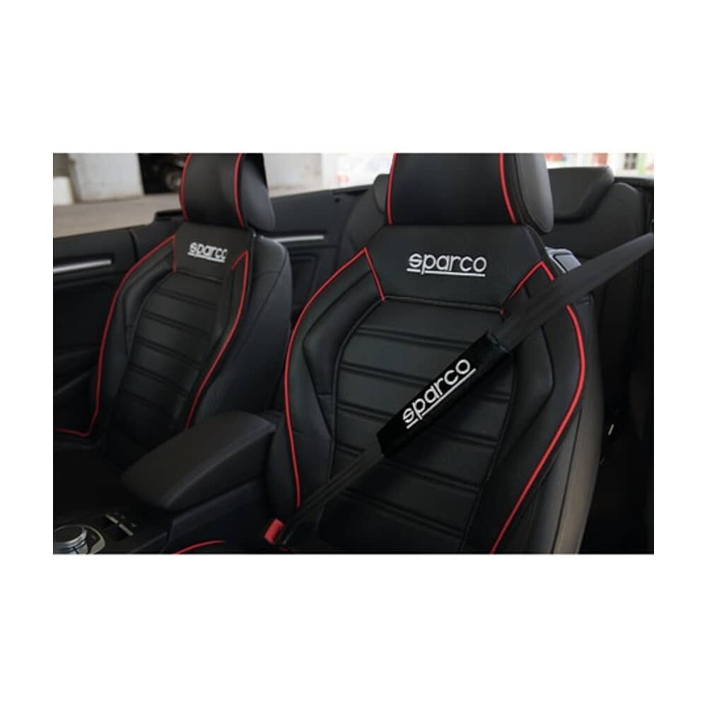 Cubre Cinturon Auto Sparco Universal 100% Poliester - Sp image number 1.0