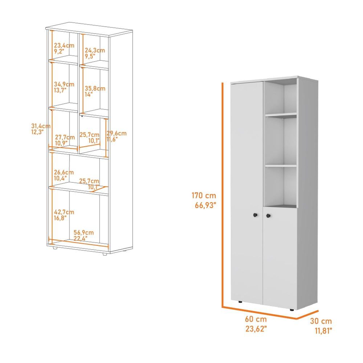 Mueble De Cocina Tuhome Konik / 2 Puertas image number 1.0