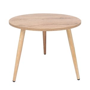 Mesa Lateral Aux Cafe Claro 41,5x47,9x47,9 Cm