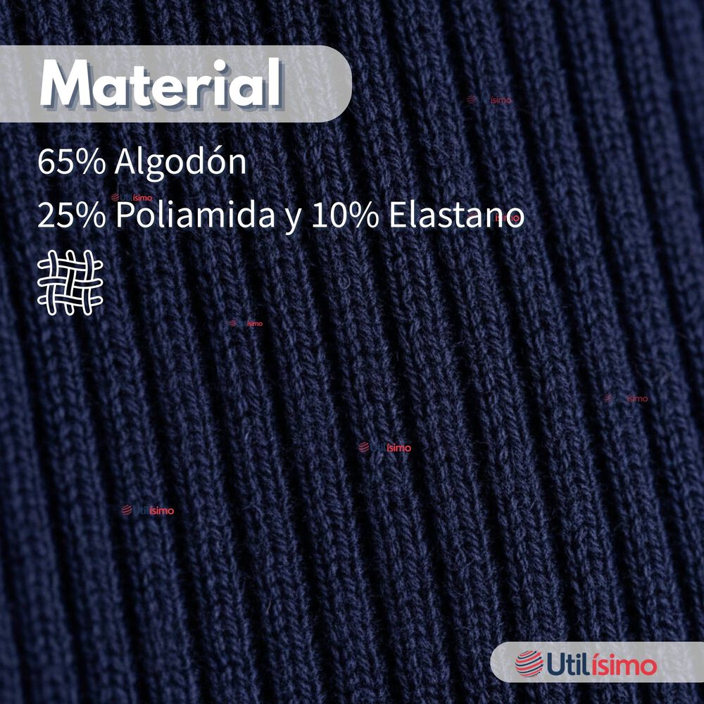 Pack 3 Panty Ballerinas Elasticadas Escolares Ni&ntilde;a Algod&oacute;n Azul image number 5.0