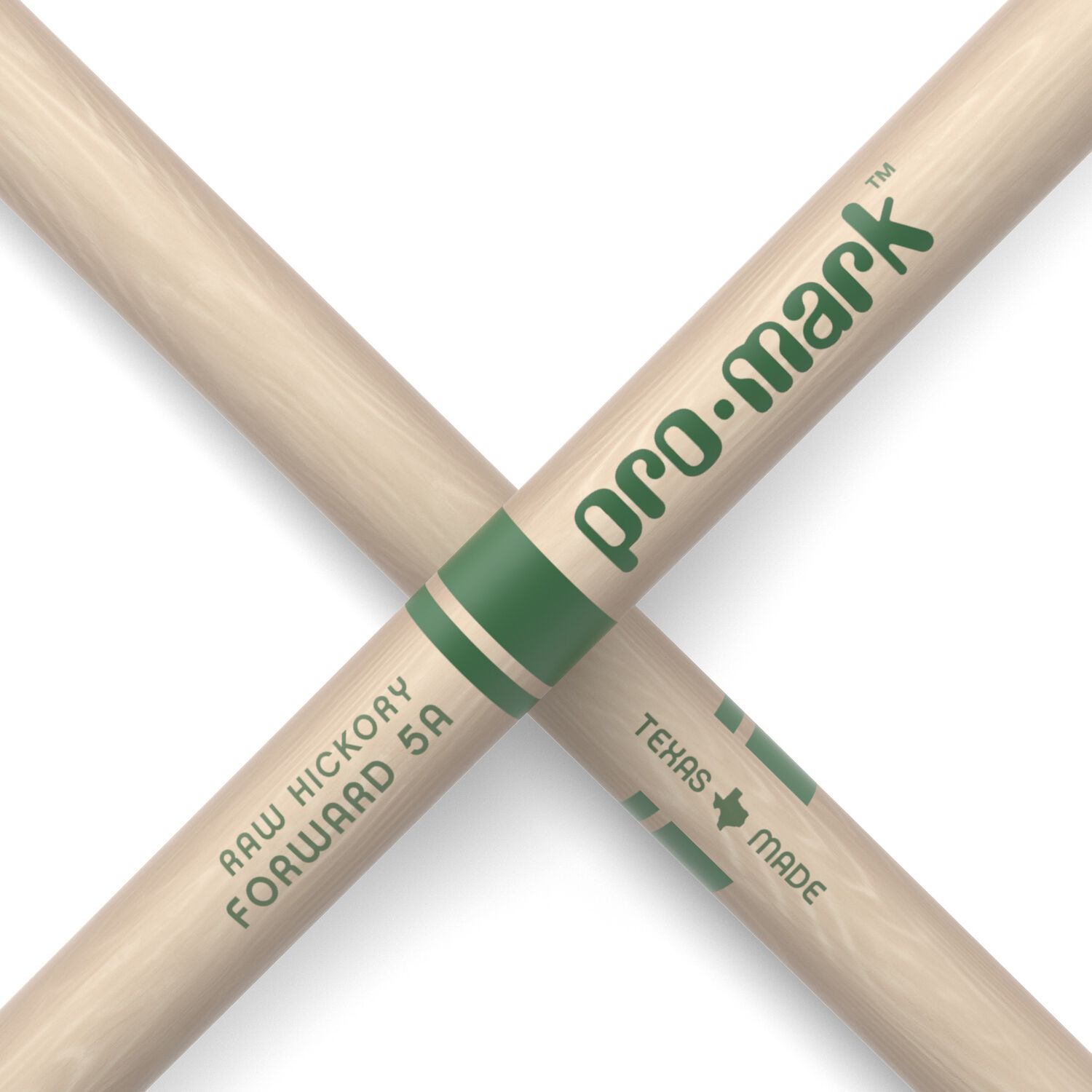 Baquetas 5a Nylon Raw Hickory Forward Pro Mark image number 4.0