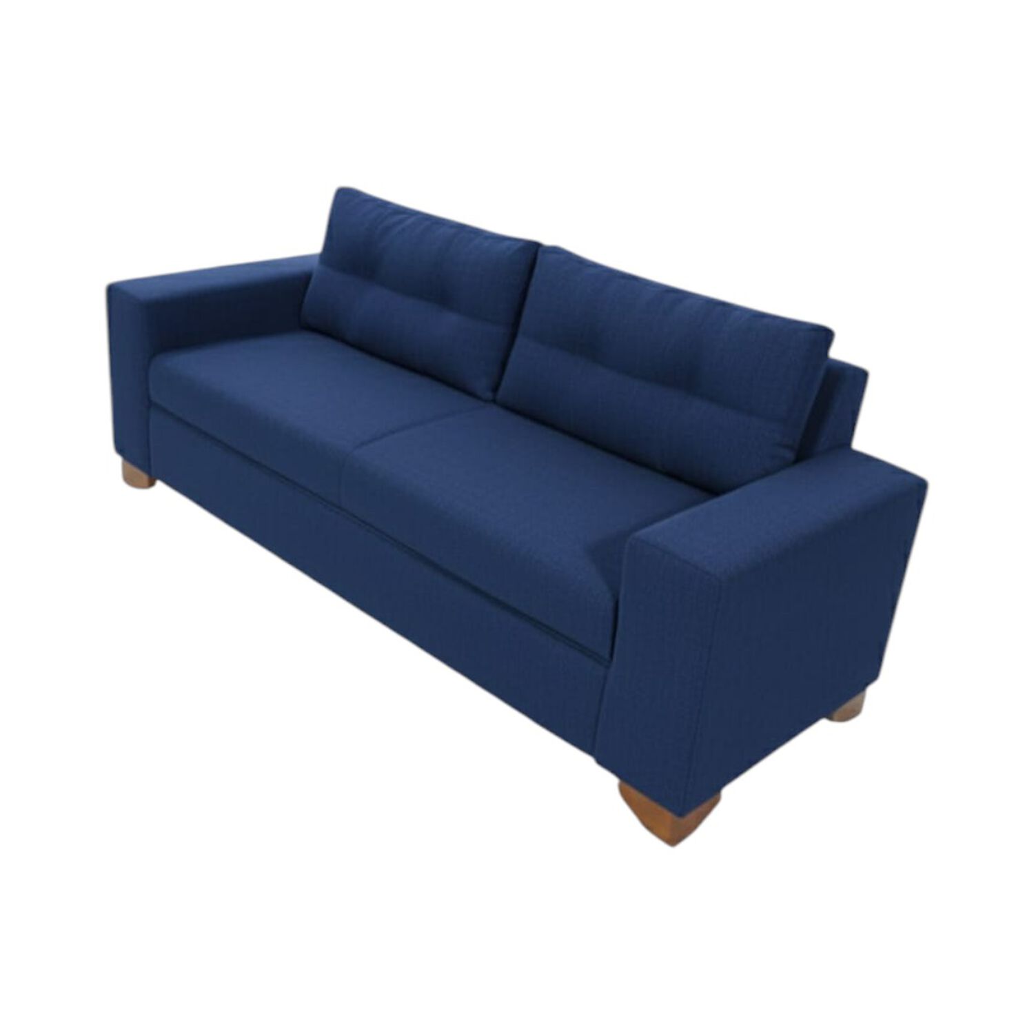 Sofa Paris Tres Cuerpos Lino Azul image number 3.0