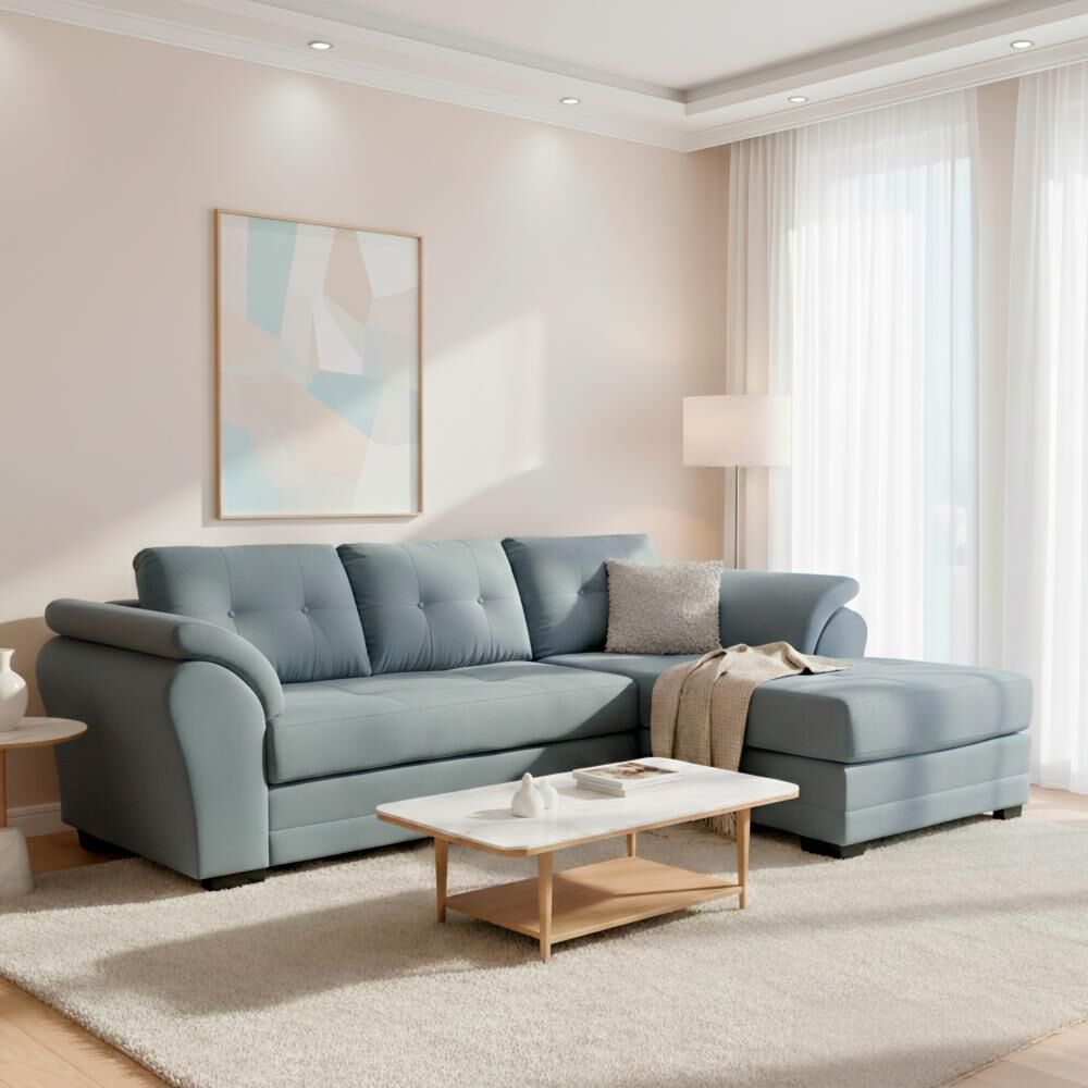 Sofá Seccional Living Factory New Samy Derecho / 4 Cuerpos image number 0.0