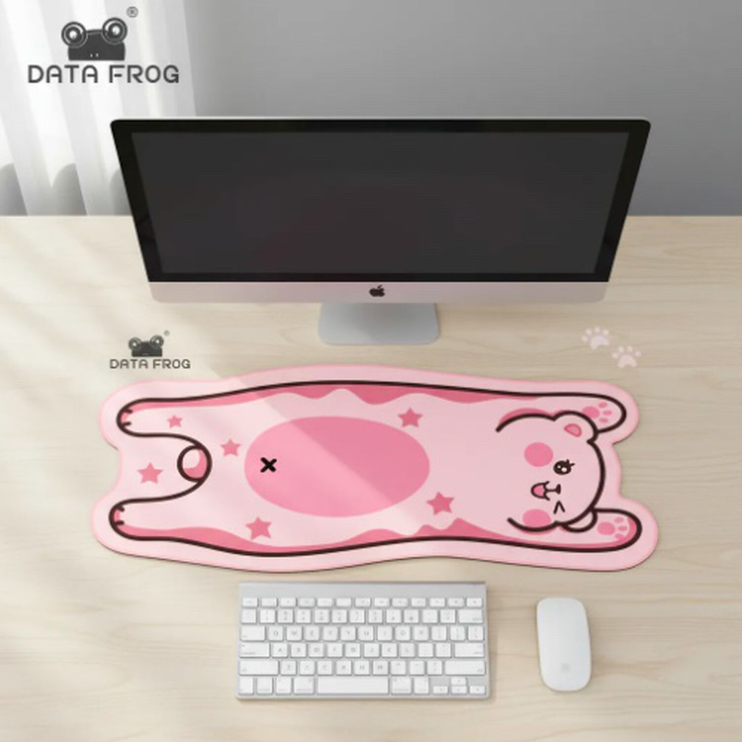 Alfombrilla Mouse Pad Rosa image number 3.0