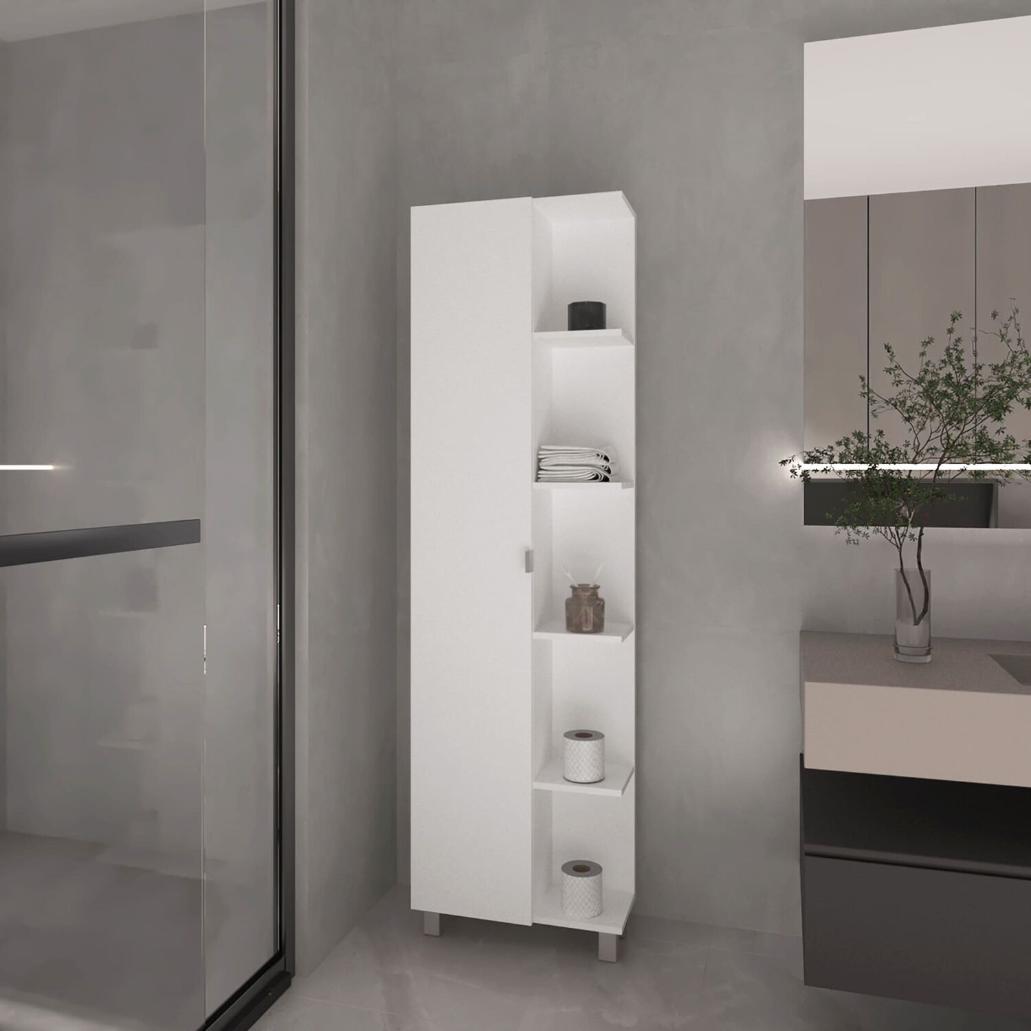 Estante Organizador Ba&ntilde;o 9 Repisas Fm-002 image number 4.0