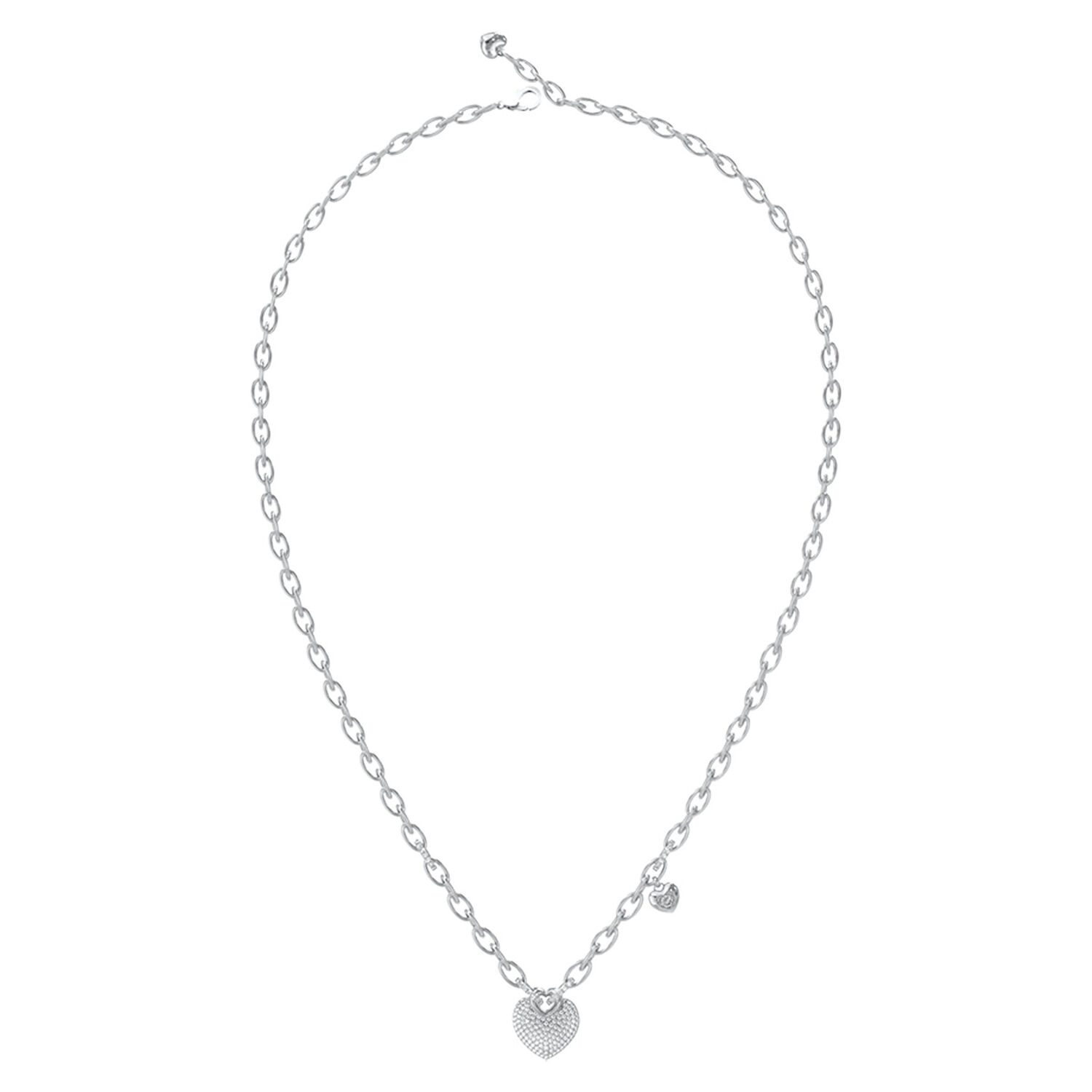 Collar Guess Jubn05212jwrht-u Plateado image number 0.0