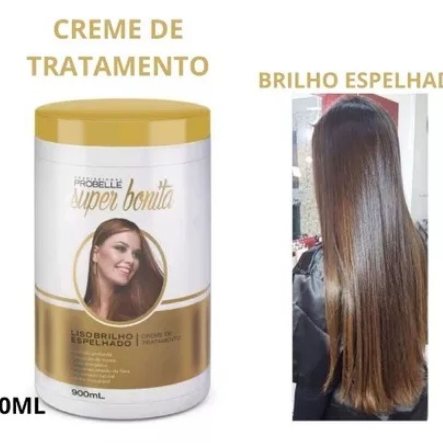 Crema De Tratamiento 900ml Liso Espejado Probelle image number 0.0