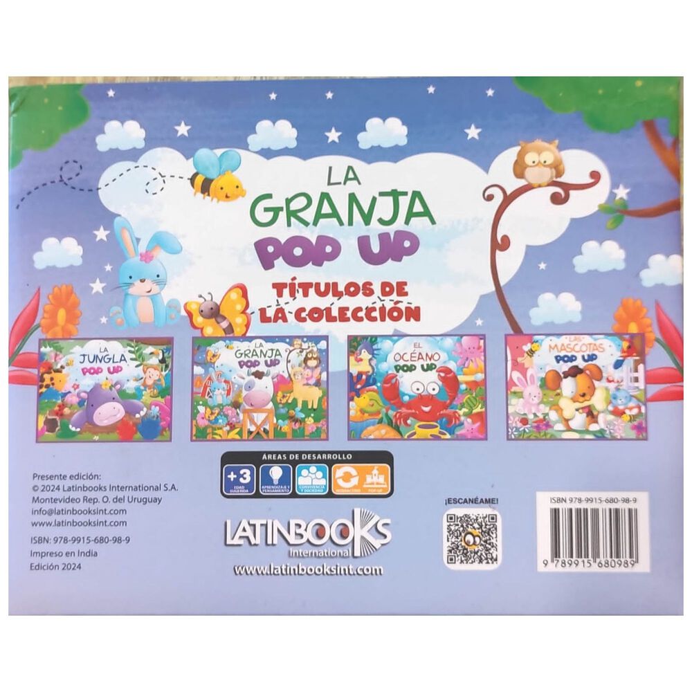 Pop Up Peques - La Granja (tapa Dura) - Equipo Editorial | Libro image number 1.0