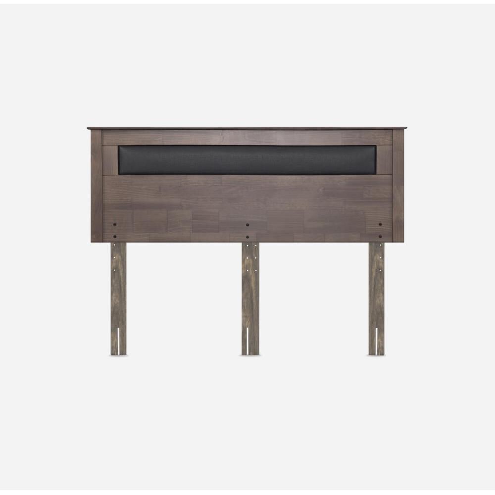 Cama Europea Rosen New Style 4 Plus / King / Base Dividida  + Respaldo Ferrara Gris image number 1.0