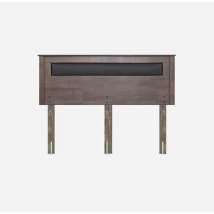 Cama Europea Rosen New Style 4 Plus / King / Base Dividida  + Respaldo Ferrara Gris