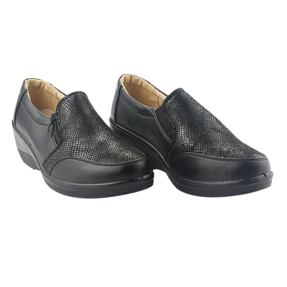 Zapato Chalada Mujer Zlat-2 Negro Casual image number 5.0