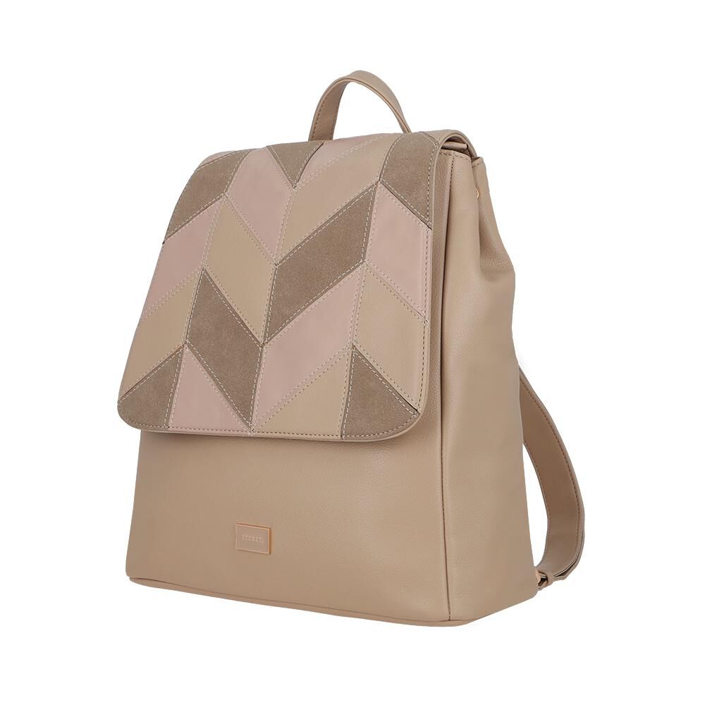 Mochila Secret Hungria Sc6 L Beige image number 1.0