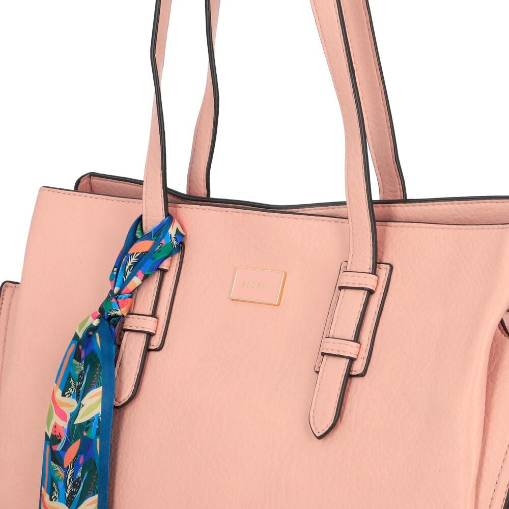 Cartera Tote Secret Albania Sc6 L Rosado image number 5.0