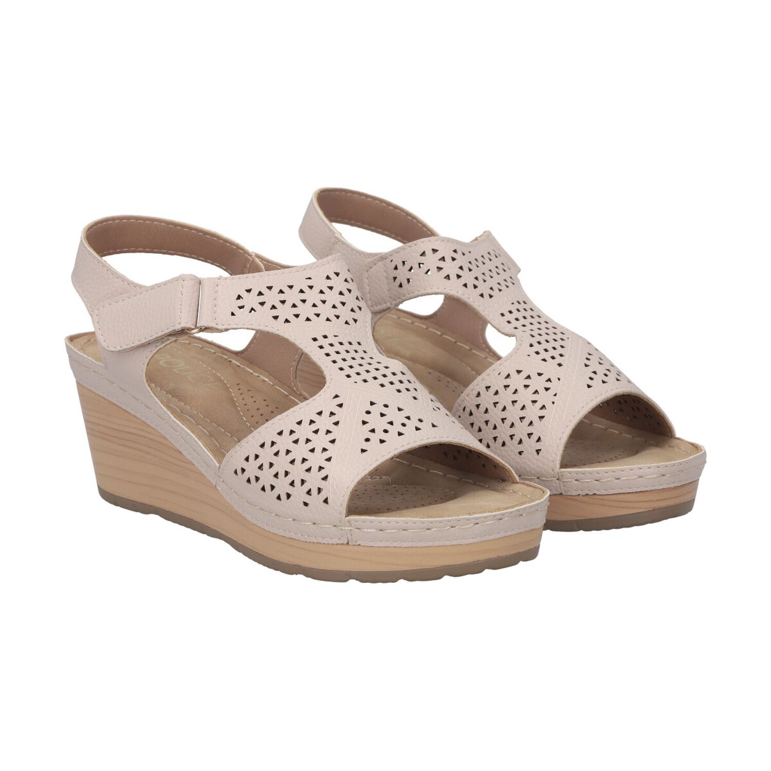 Sandalia Mujer Taupe Kylie Police image number 4.0